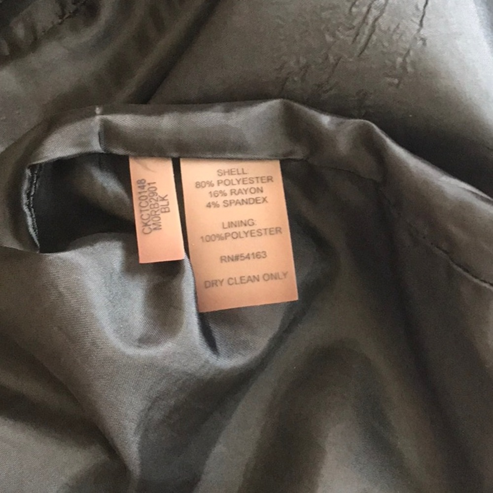 Calvin Klein Black Jean Stretch Dress - Picture 7 of 7